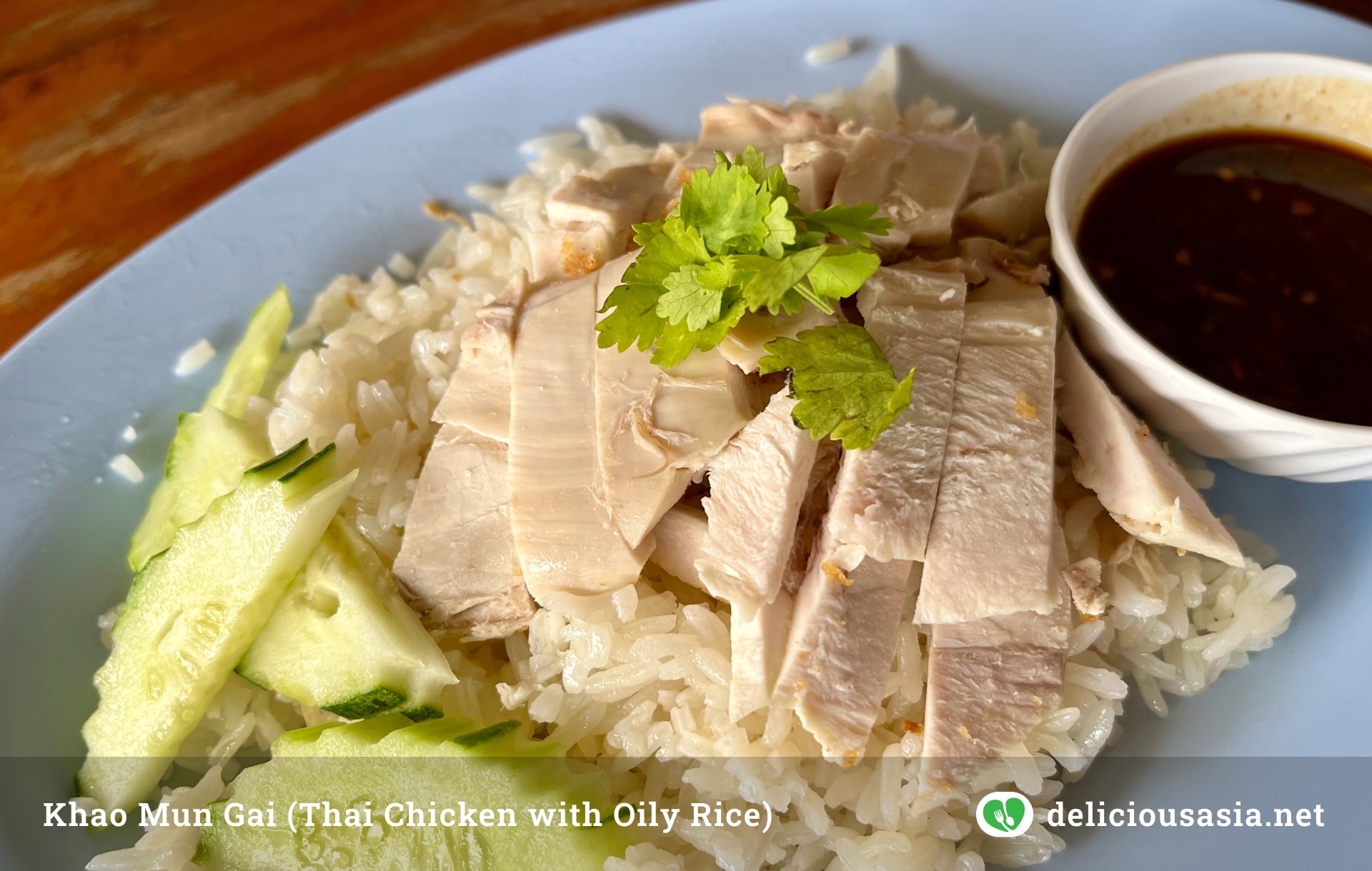 Khao Mun Gai – Thai Chicken with Oily Rice