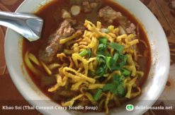 Khao Soi – Thai Coconut Curry Noodle Soup