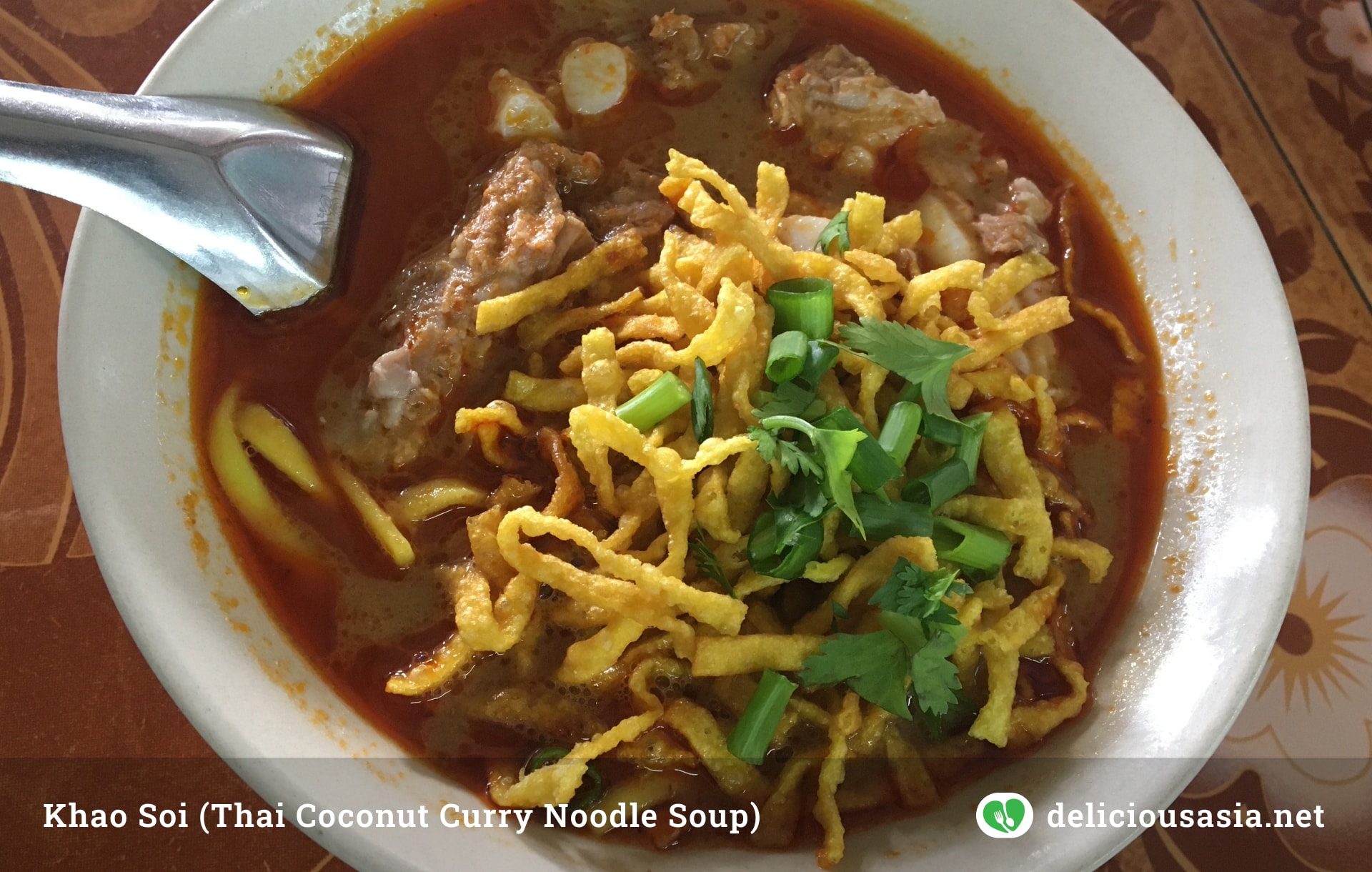 Khao Soi – Thai Coconut Curry Noodle Soup